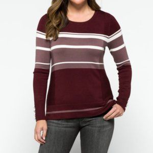 Stitch Fix LETY & ME Elsie Side Ribbed Pullover - Size XL | NWT